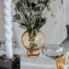 Meadow swirl vase - 3 Størrelser - Amber - Bilde 3