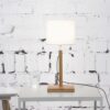 Fuji Bordlampe M/ Grå Skjerm