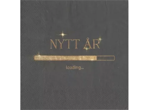 SERVIETT - NYTT ÅR LOADING