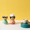 Bordfolk -  Eggeglass - Mummi