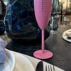 Termoglass m/stett - Lykkebobler - Mørk rosa
