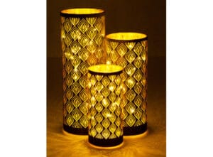 Lyslykt LED - 2 str - Oriental