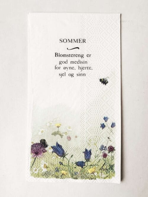 Serviett - Sommer