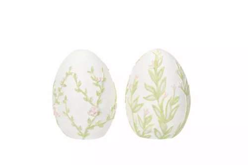 Egg dekor med Rosa Blomster - Bilde 2