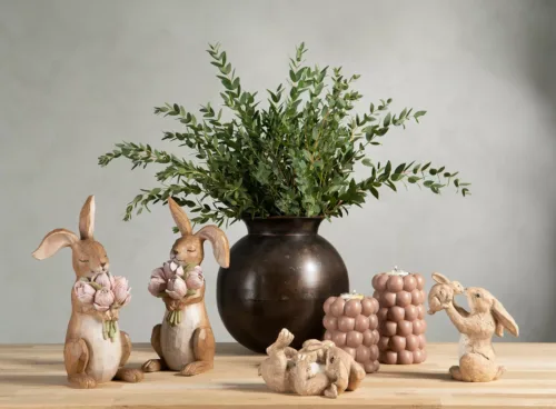 Milly & Lilly Hare med Blomster